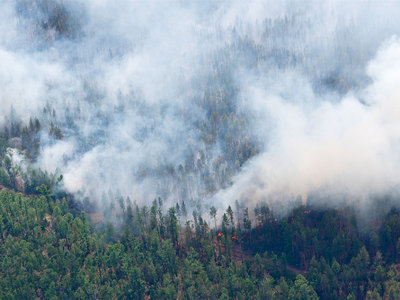 В лесах Бурятии из-за пожаров введен режим ЧС