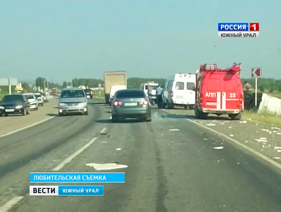 В Увельском районе рейсовый автобус столкнулся с "ГАЗелью", есть пострадавшие