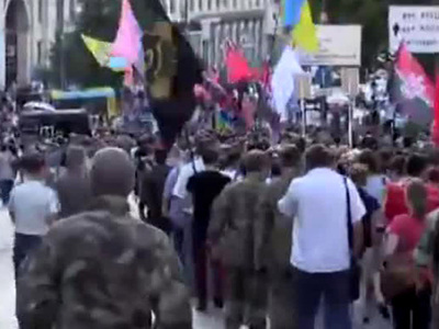 «Правый сектор», «Азов» и «Айдар» выйдут на марш в Киеве