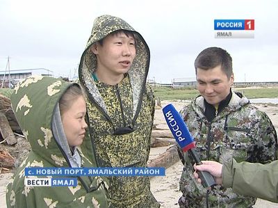 Экодесантники наводят порядок на полуострове Ямал