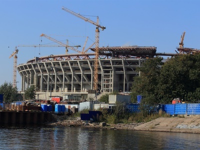 Стадион "Зенит-Арена" откроют через 10 месяцев