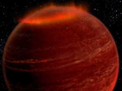 Полярное сияние звезды впервые обнаружено за пределами Солнечной системы