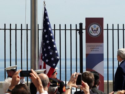 Флаг США над Кубой: на Острове Свободы спустя 54 года открыто американское посольство