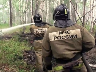 МЧС направит больше спасателей и техники на тушение пожаров в Сибири