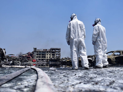 Взрыв в Тяньцзине: цианид нейтрализован, судьба 100 человек - неизвестна
