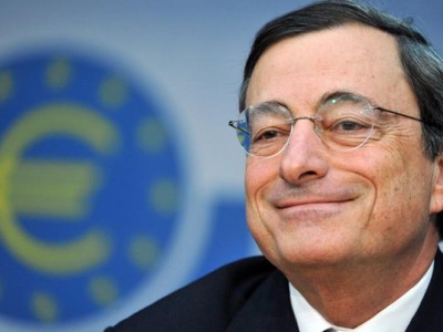 Драги не исключает отрицательной инфляции в еврозоне