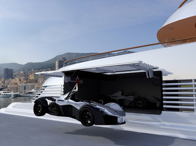 Экстремальный родстер BAC Mono адаптировали для яхт