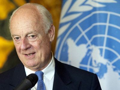 Спецпосланник ООН по Сирии примет участие в переговорах глав МИД 