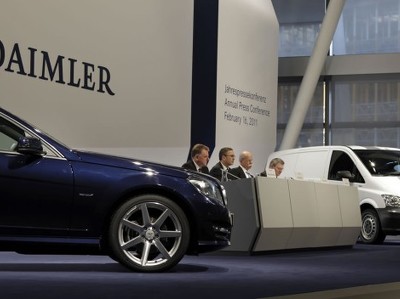 Daimler увеличил прибыль на 31% в III квартале