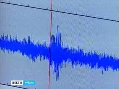 В районе Геленджика произошло землетрясение