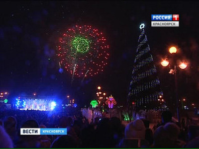Главная ёлка Красноярска откроется 25 декабря
