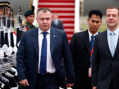Медведев прибыл на Восточноазиатский саммит в Малайзию