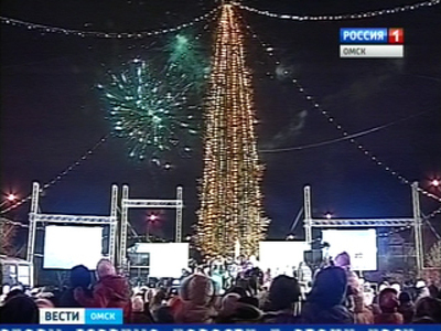 Новый год в Омске: главная елка сменит месторасположение