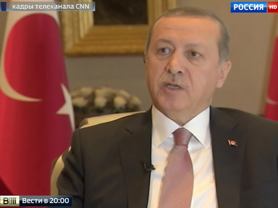Эрдоган заявил, что нефтью с ИГ торгует не он, а россиянин