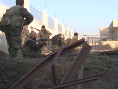 Сирийская армия зачищает от террористов ИГ населенные пункты
