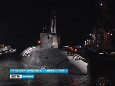 АПЛ "Псков" вернулась в строй боевых кораблей Северного флота