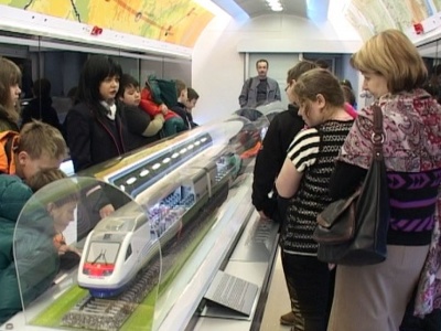 В Череповец приехал поезд-музей РЖД