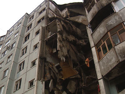 В Волгограде дом, пострадавший от взрыва, будет демонтирован
