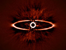     HR 4796,   SPHERE,     (( ESO/J.-L. Beuzit/SPHERE Consortium). )