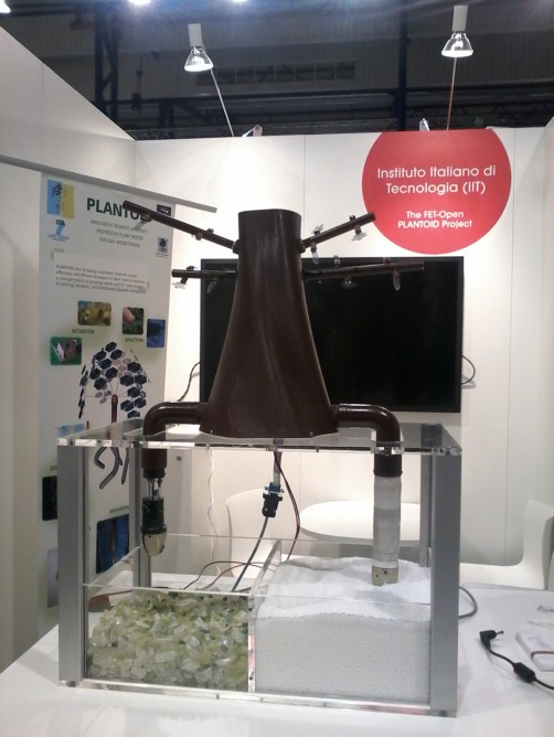 Роботам-растениям могут предоставить возможность анализировать атмосферу и грунт новых планет (фото PLANTOID).