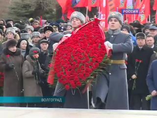 Главные торжества Дня воинской славы проходят в Волгограде