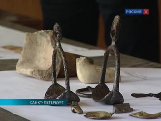 В Санкт-Петербурге представили ценные археологические находки 2015 года